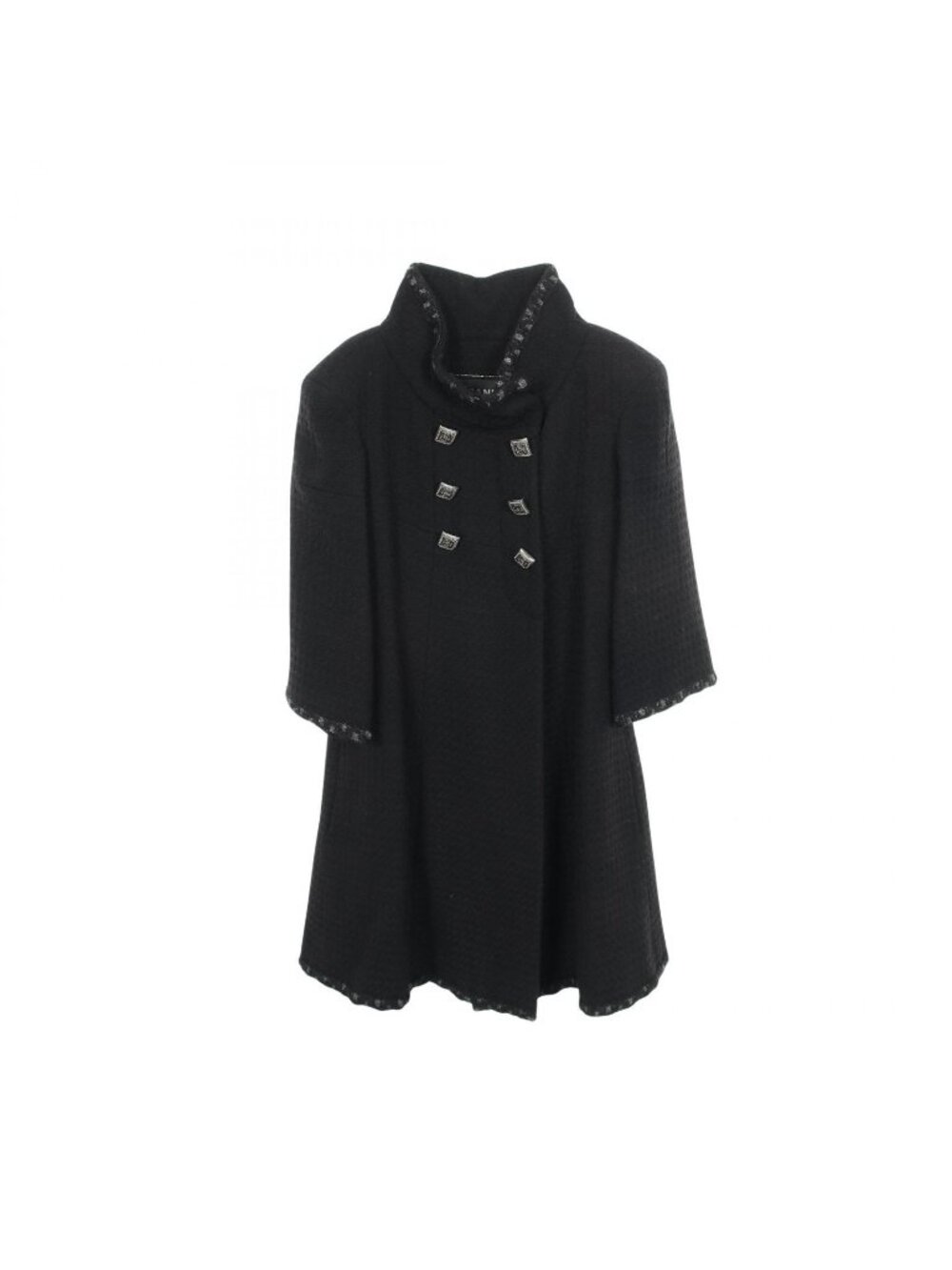Chanel Coco Buttons Wool Coat
